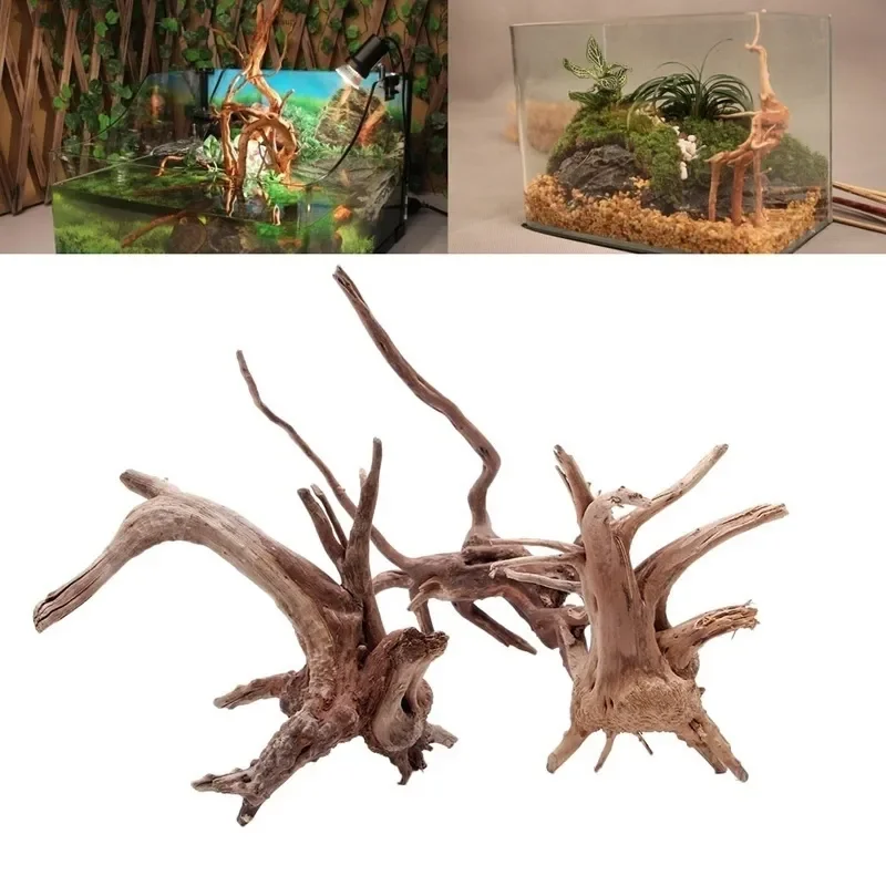 Aquarium Fish Cichlid - Natural Tree Tronco Driftwood para aquário,