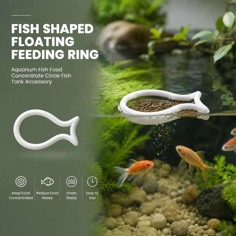 Aquarium Fish Price - Anel Flutuante em Forma de Peixe