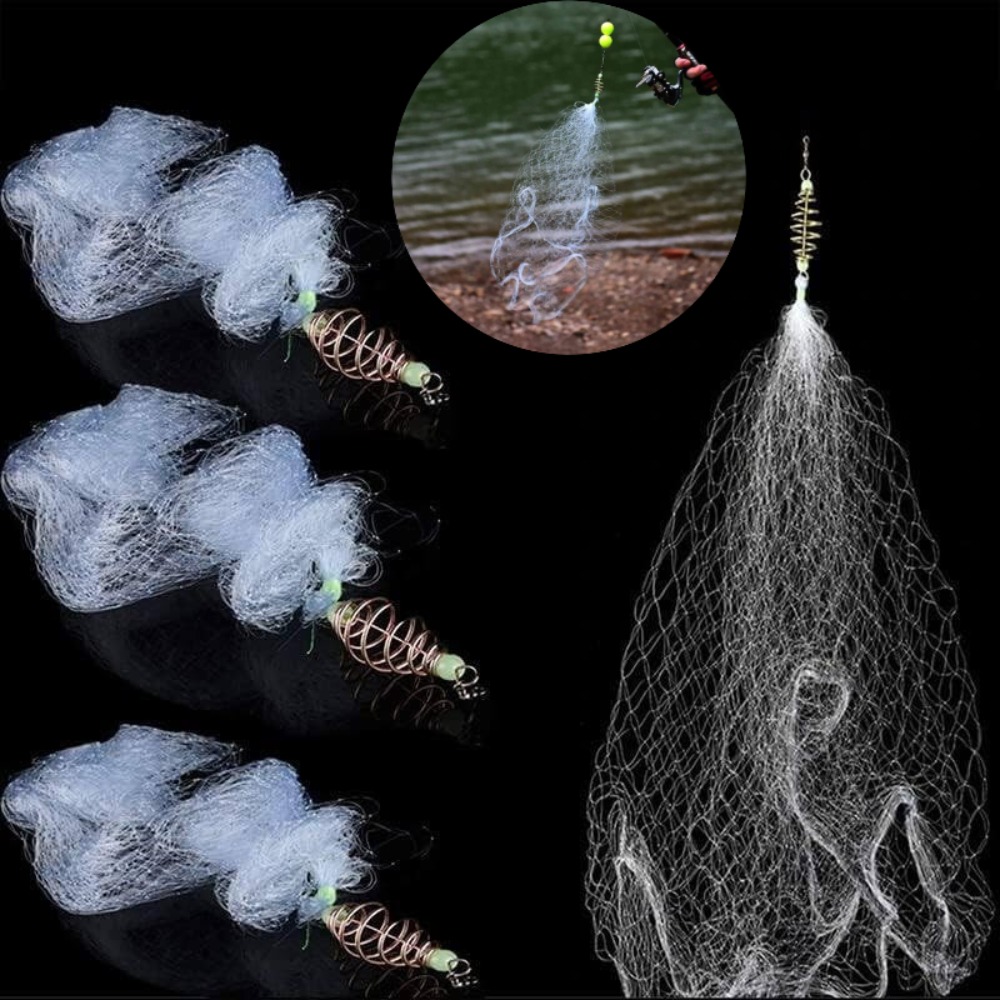Aquarium Fish Trap - 3 pçs rede de pesca armadilha