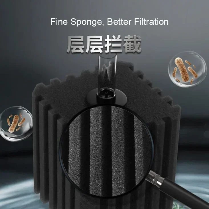 Novo grande filtro de esponja  - Aquarium Xxl avaliação e preço