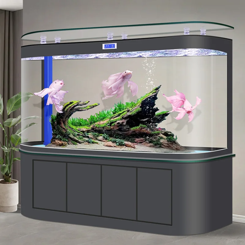 Novo aquário super grande com  - Aquarium Xxl avaliação e preço