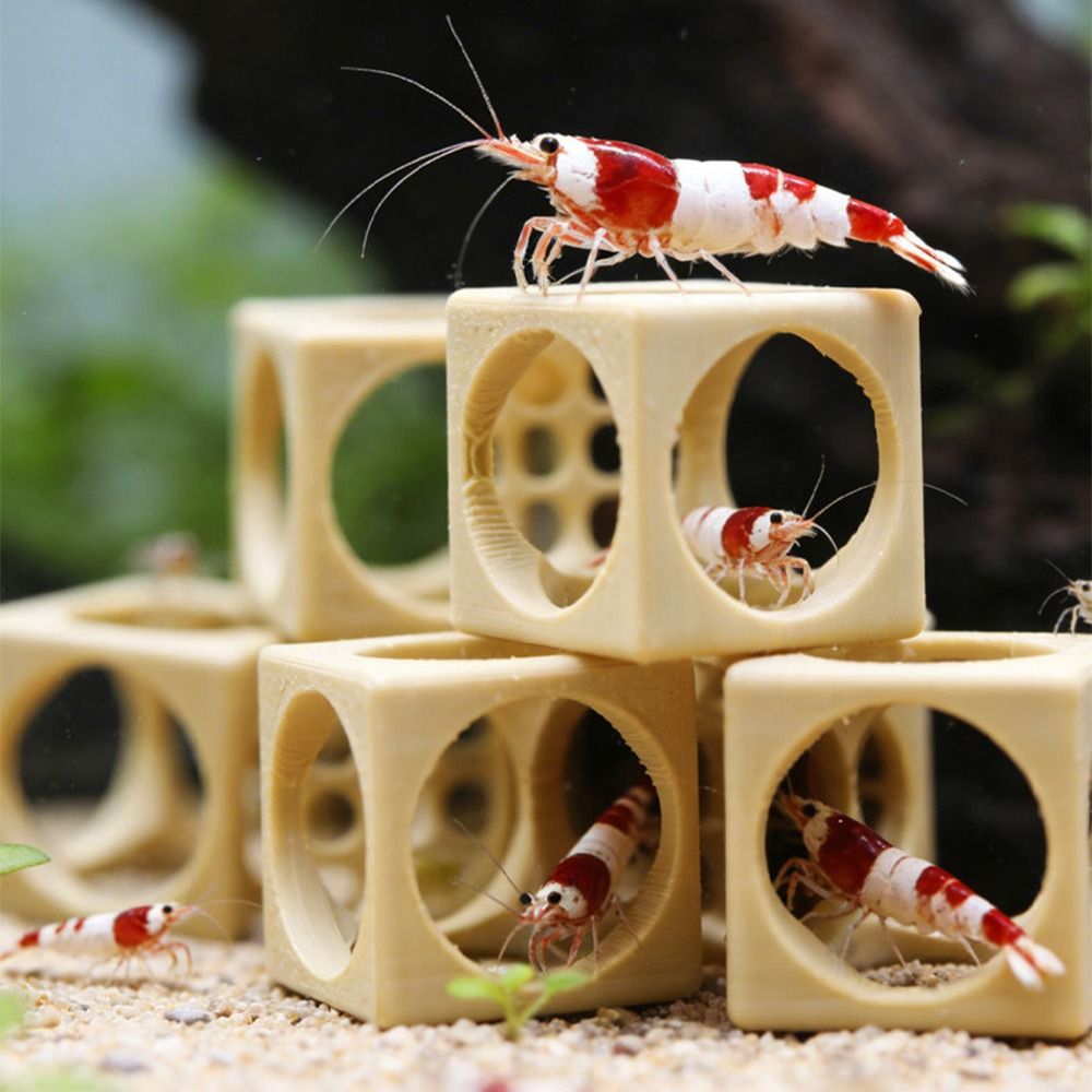 Abrigo Geométrico 3D Impresso  - Aquarium Fish Hiding Spot avaliação e preço
