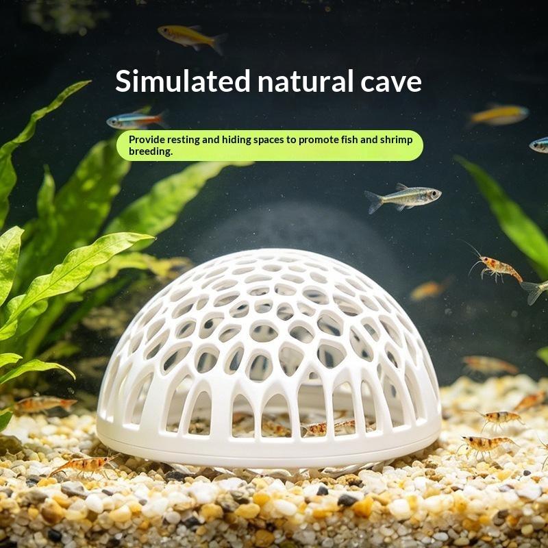 Caverna para camarões de aquár - Aquarium Fish Hiding Spot avaliação e preço