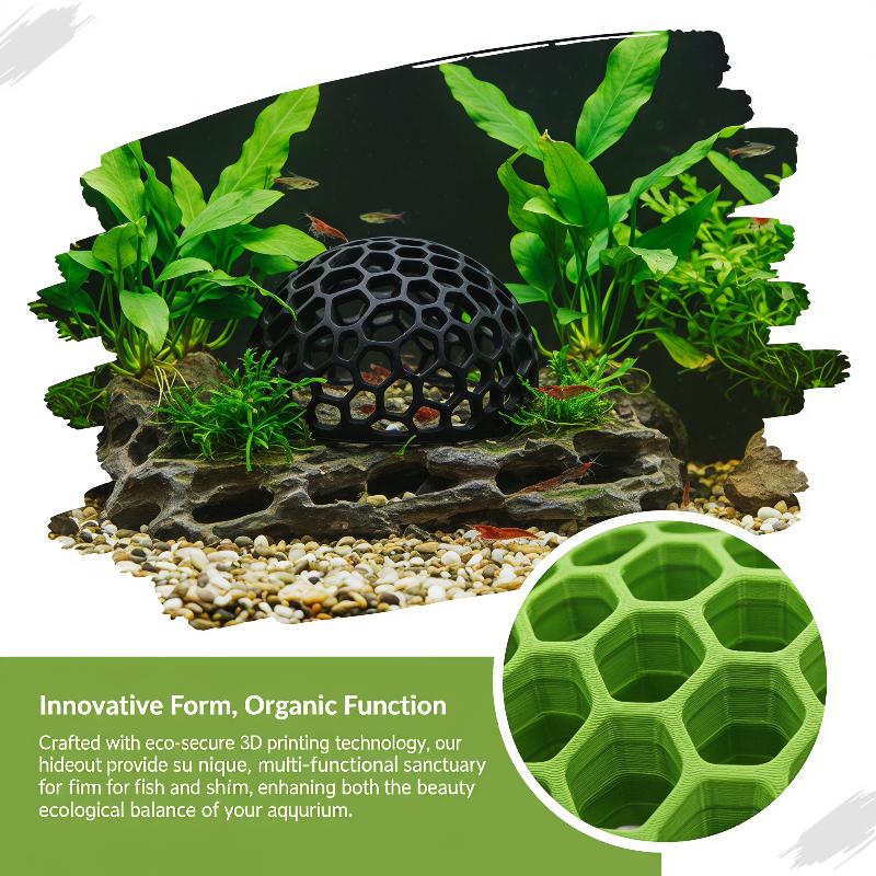Caverna para camarões de aquár - Aquarium Fish Hiding Spot avaliação e preço
