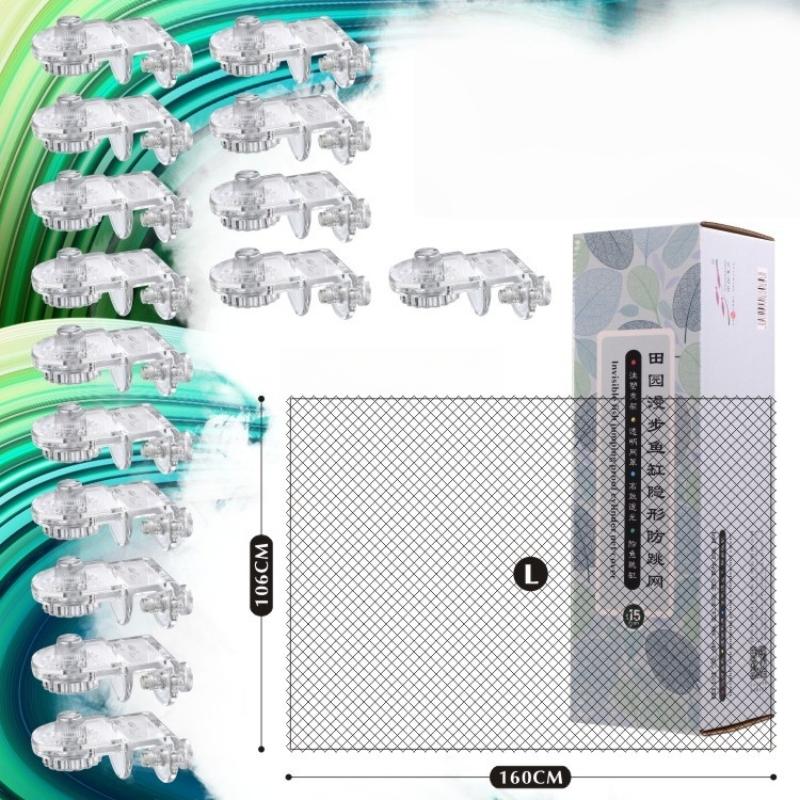 1 Peça Rede Anti-Salto para Aq - Aquarium Fish Trap avaliação e preço