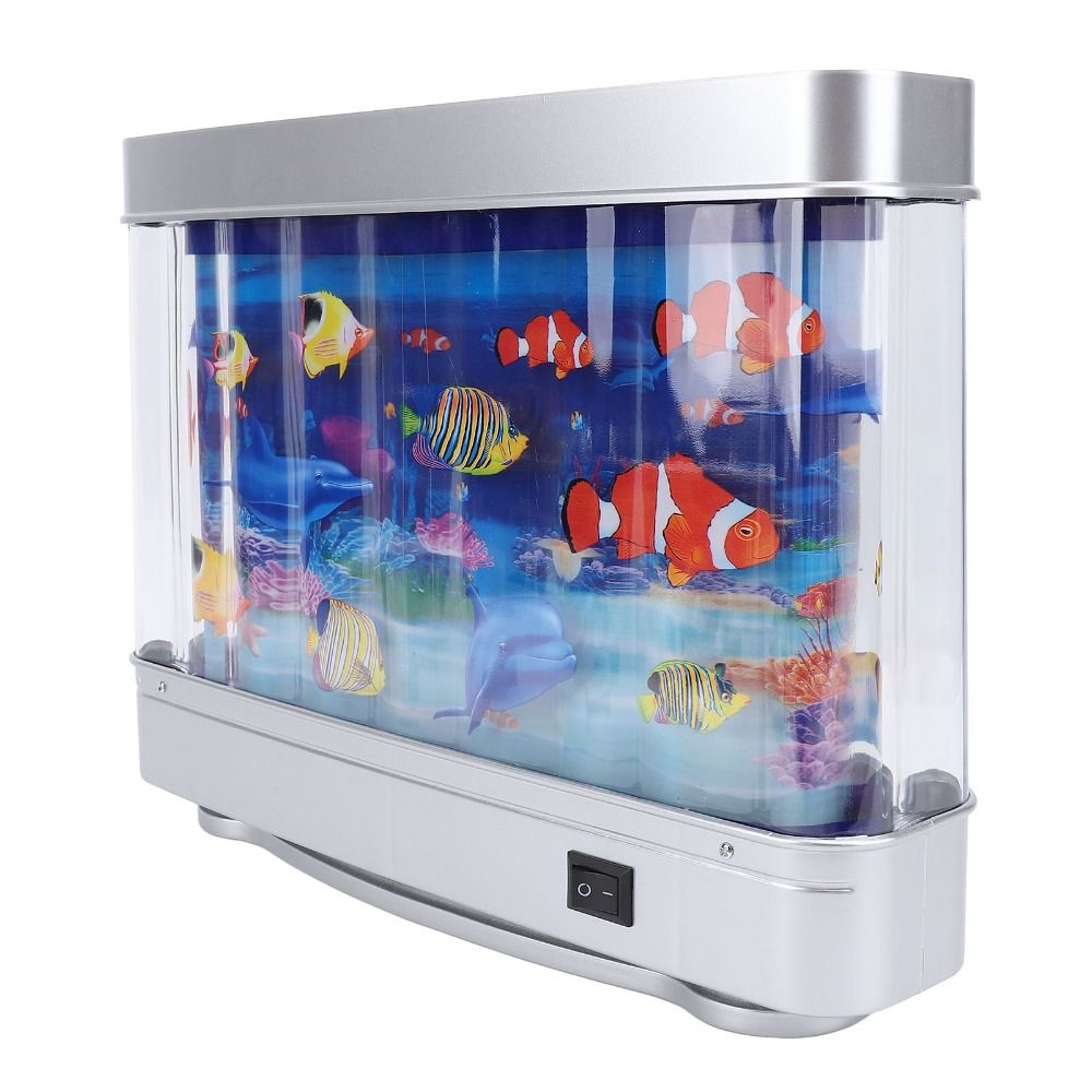 Decorativo led falso tanque de - Aquarium Fish Exotic avaliação e preço