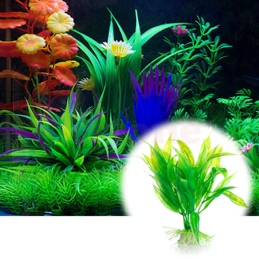 Artificial Aquário Decor Plant - Aquarium Fish Cichlid avaliação e preço