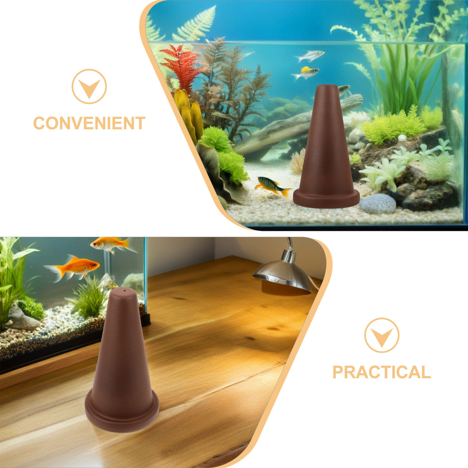 2 Peças de Cones de Reprodução - Aquarium Fish Reproduction avaliação e preço