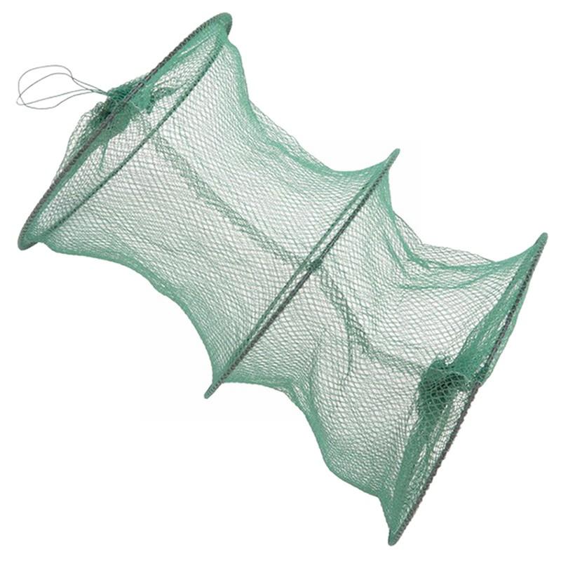Dobrável redondo malha de náil - Aquarium Fish Trap avaliação e preço